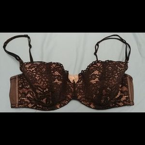 Lacy push-up bra